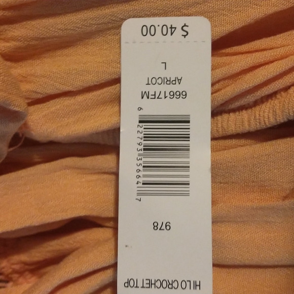 Women's Large Crochet Top - Picture 3 of 4